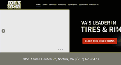Desktop Screenshot of joestiresandrims.com